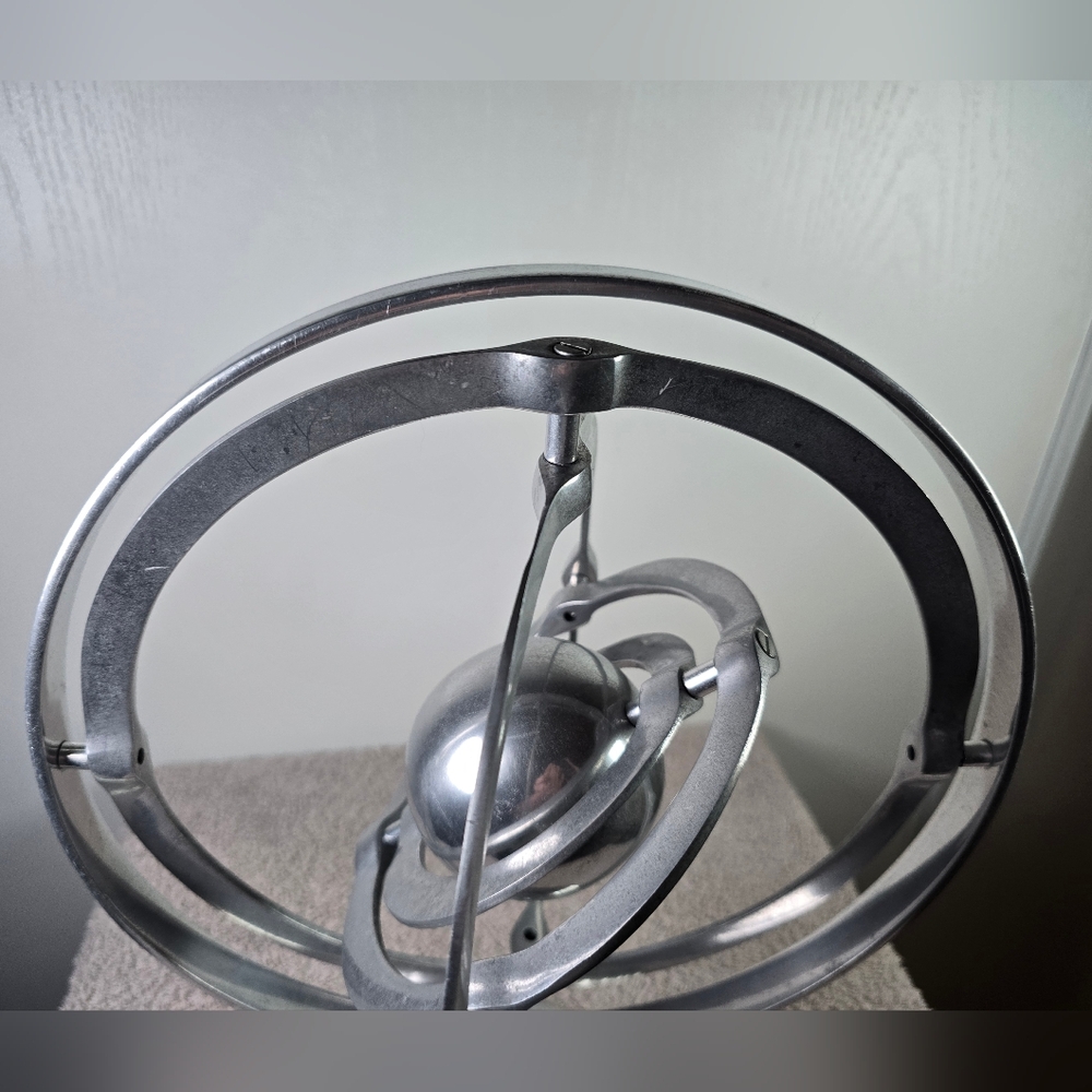 Silver Armillary Sphere Decor - Picture 3 of 13